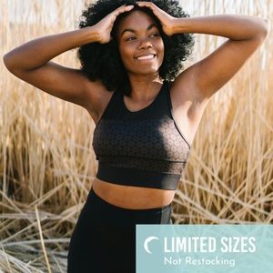 NWT Zyia Flower Power All Star Bra- Size M